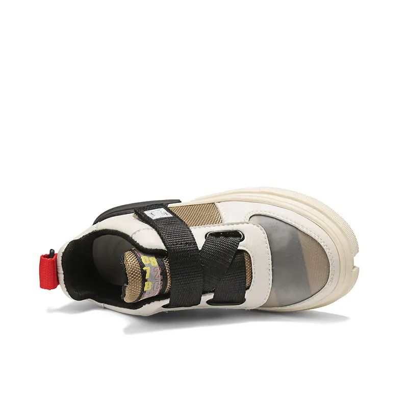 OEM ODM Genuine Leather Upper Children Walking Shoes