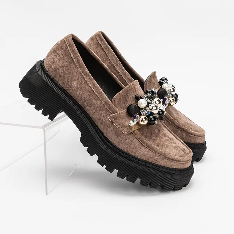 Wholesale Women's Suede Loafers Manufacturer, Suppliers