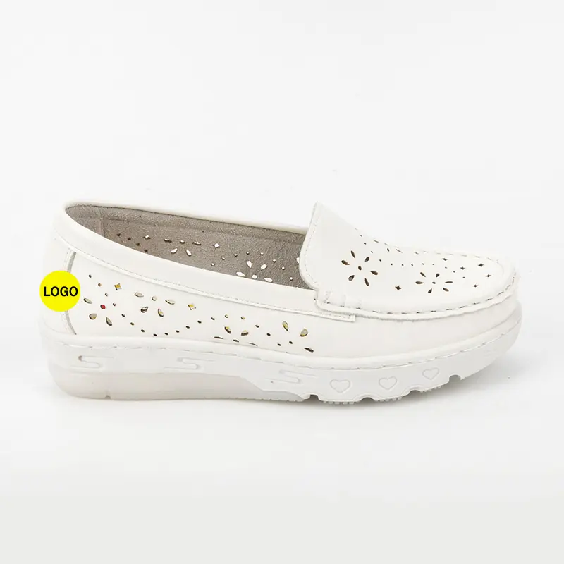 Platform Nursing Shoes Top View