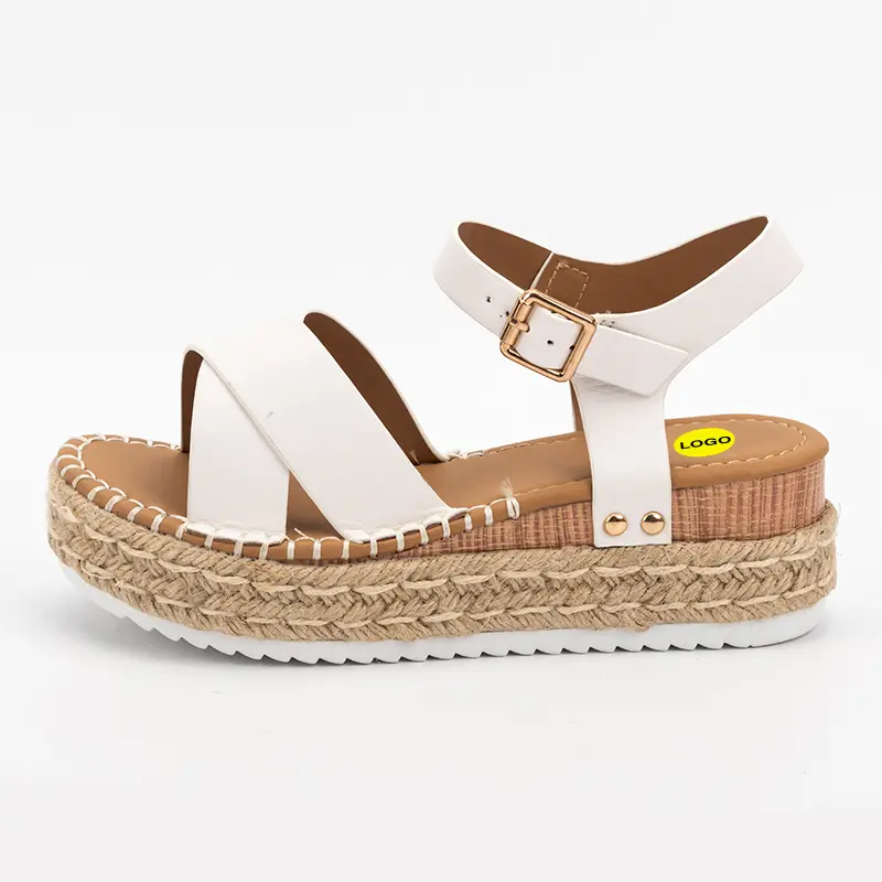 OEM Ladies Sandals with Yute Bonding Manufacturer, Suppliers