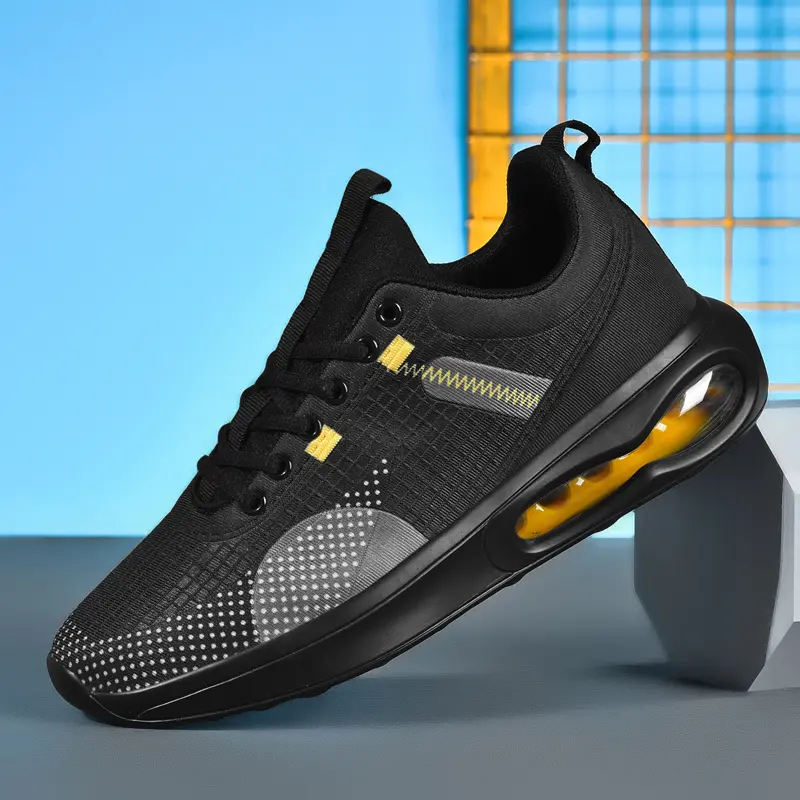 Custom Fancy Design Men Sport Shoes with Air Cushion Sole