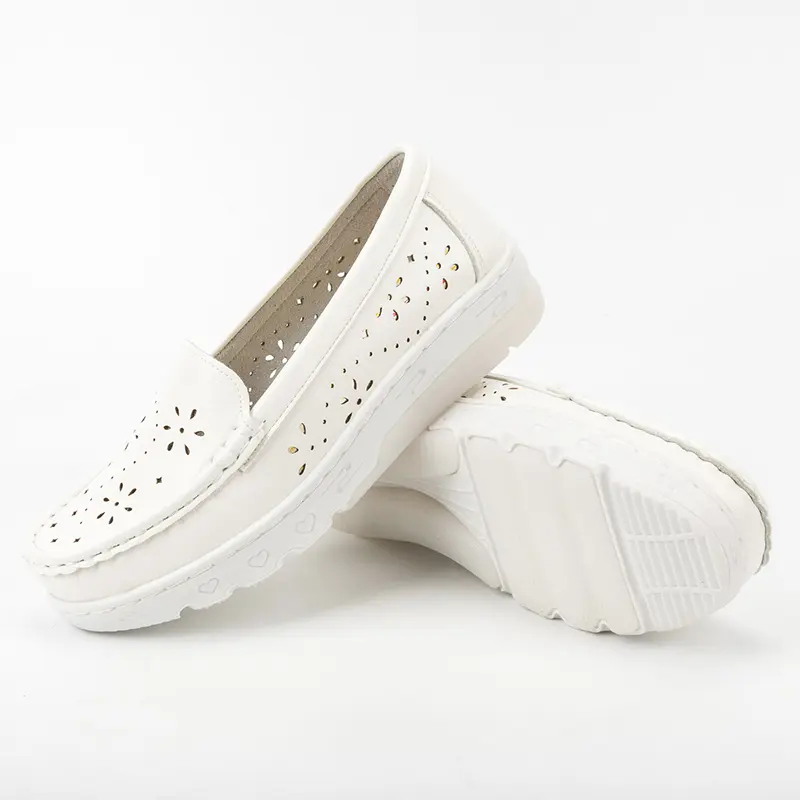 Platform Nursing Shoes Side View