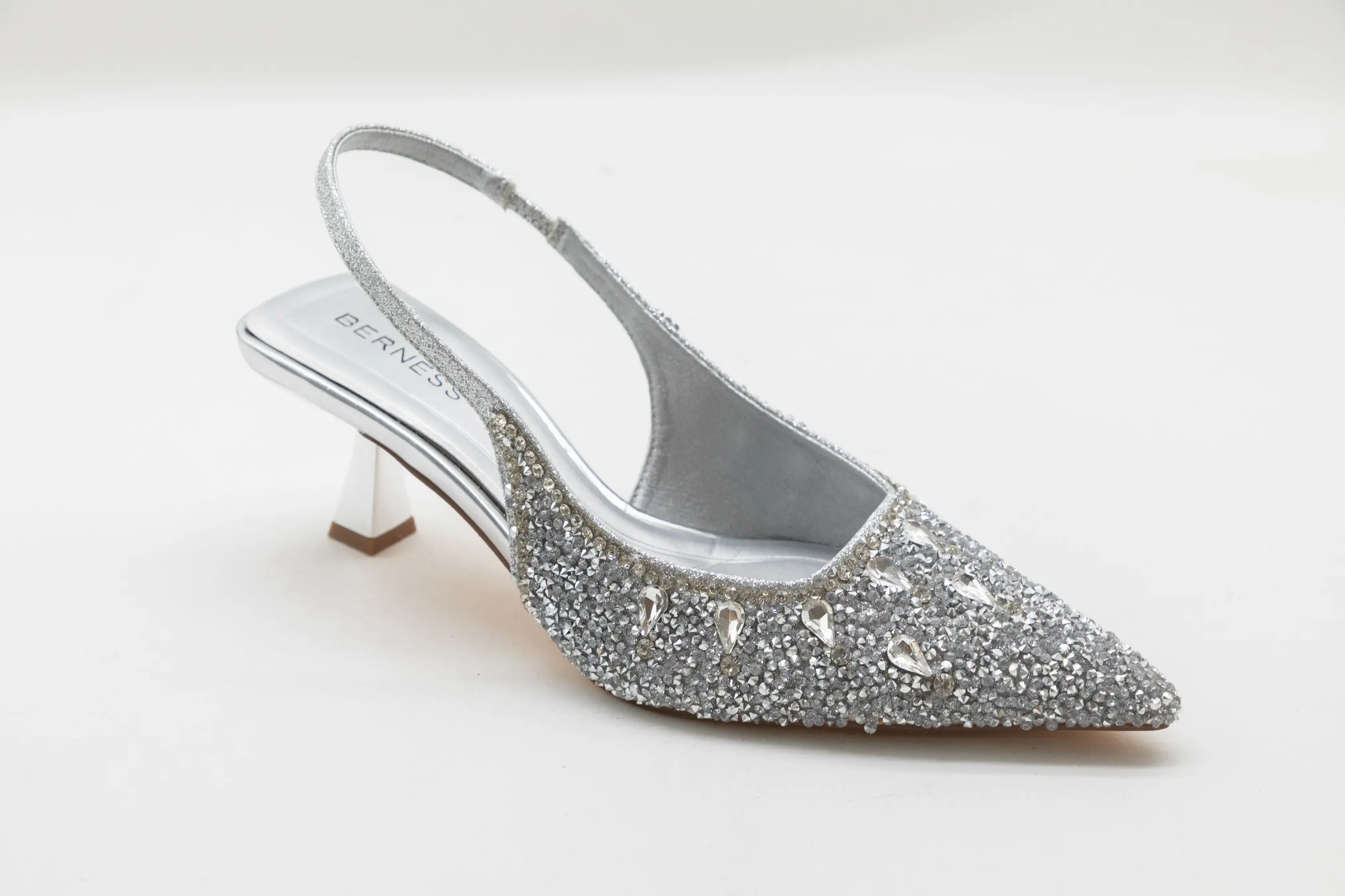 Custom Rhinestone Fashion Comfort Ladies Heels – OEM ODM Supplier
