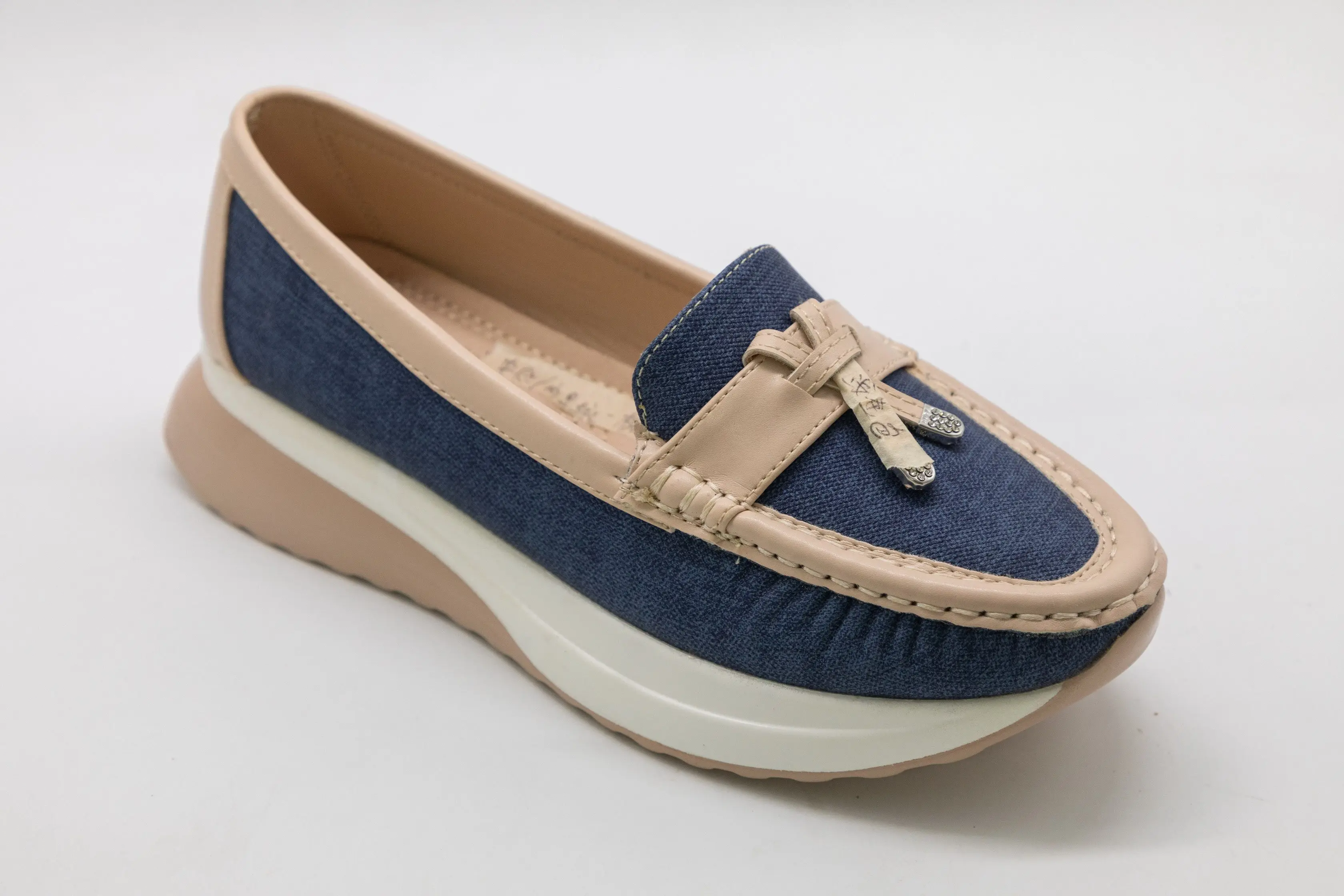 Custom Trendy Thick Sole Office Women Loafers