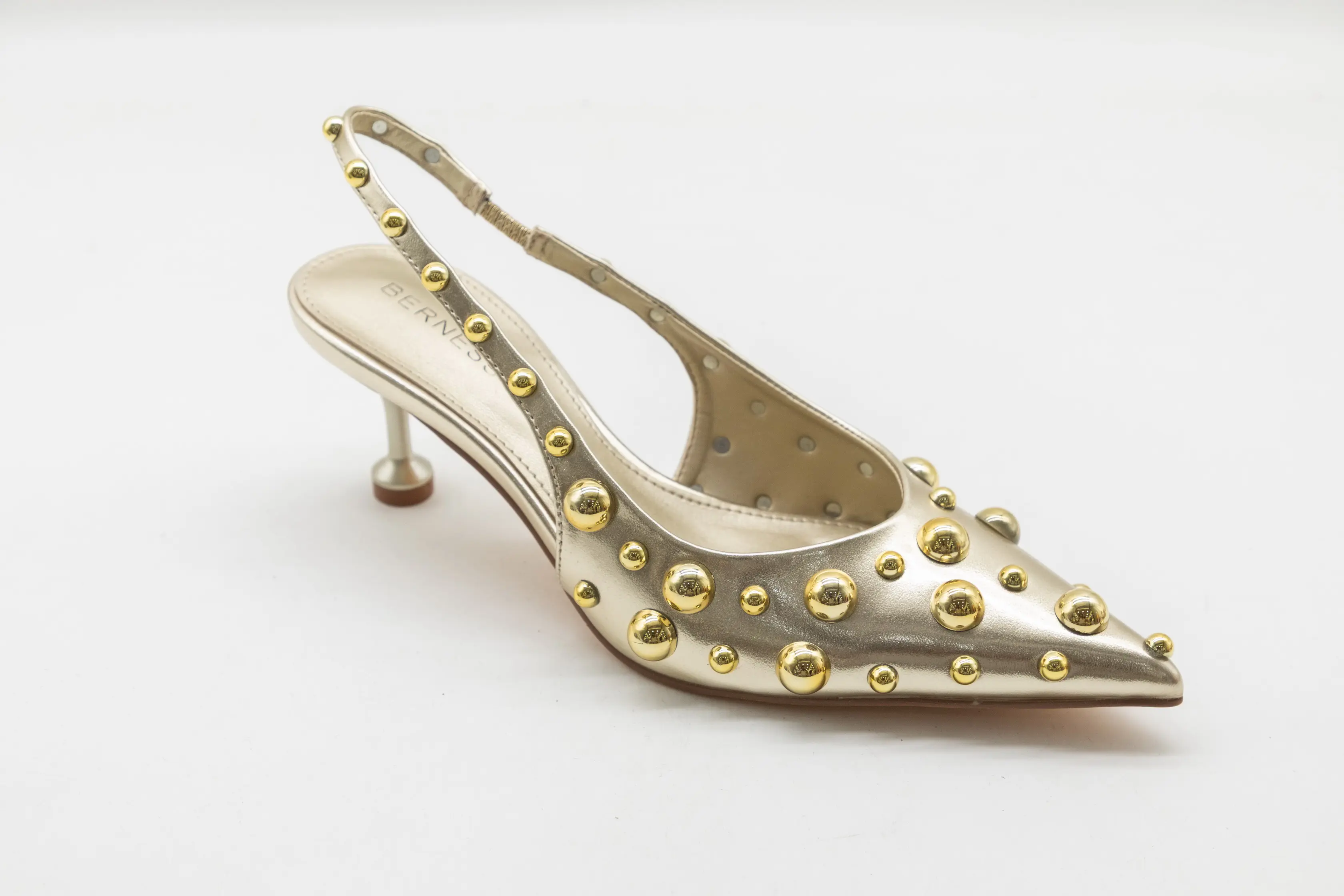Custom Fashion Comfort Rivet Ladies Lace Heels – OEM ODM Supplier