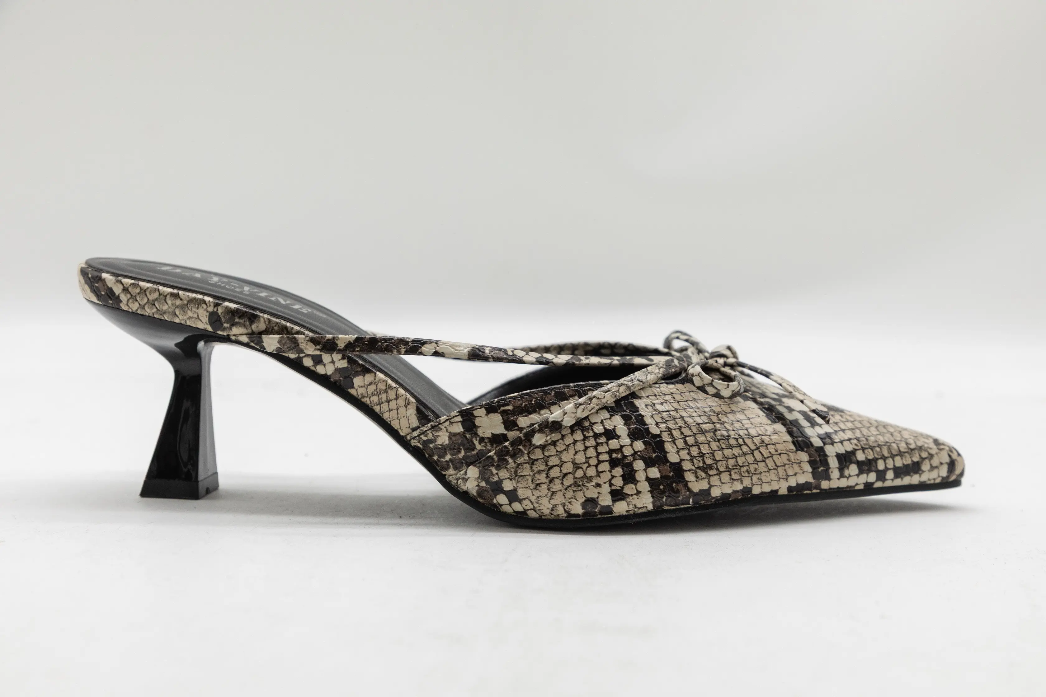 Custom Animal Print Upper Lace Office Ladies Heels – OEM & ODM Supplier
