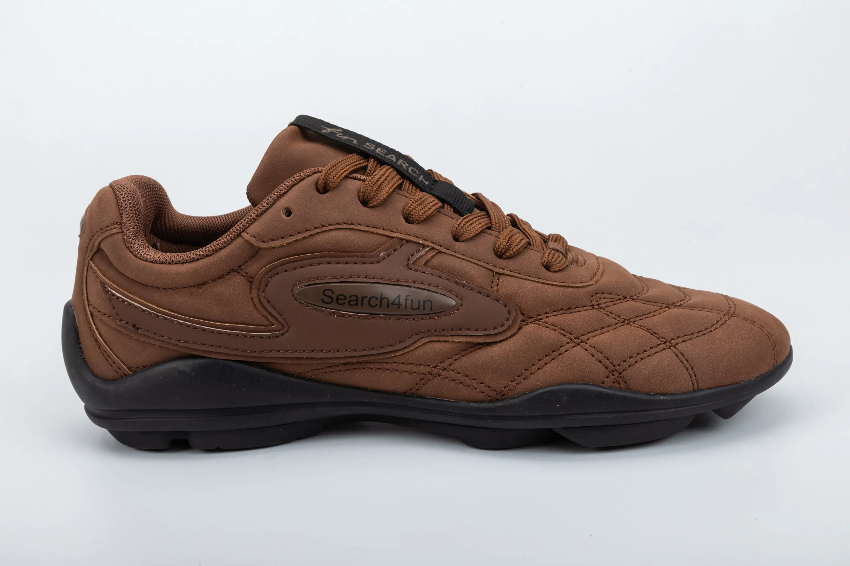 Custom White PU Casual Walking Sneakers with Cushioned Rubber-EVA Sole for Wholesale