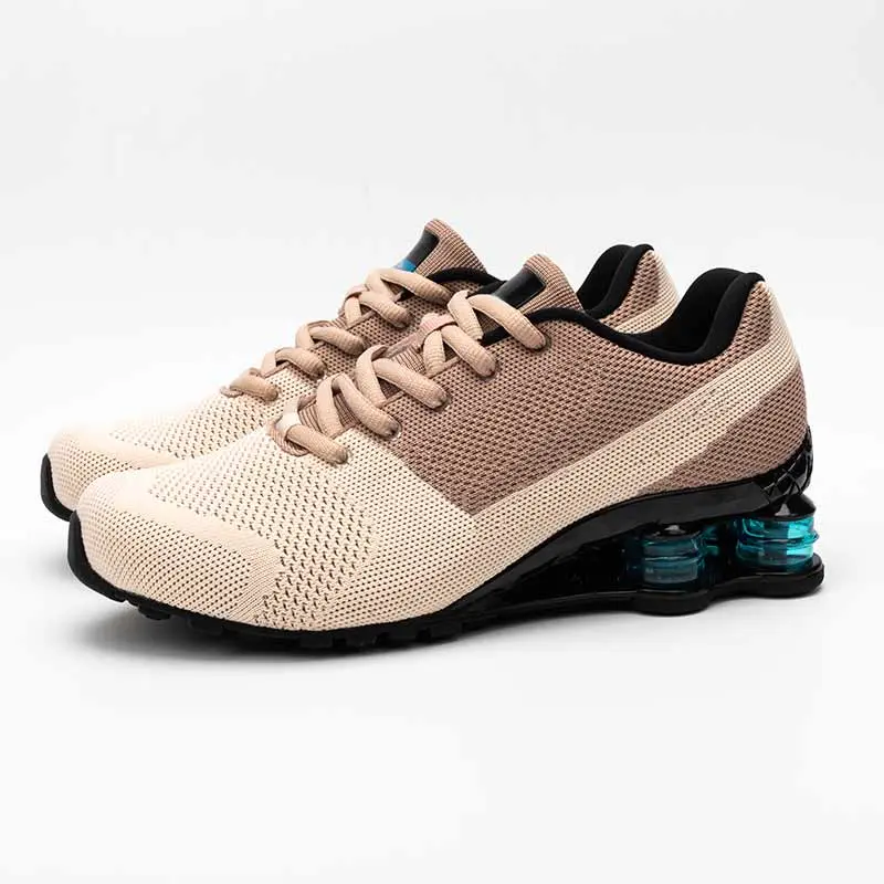 LOGO Custom Fly Woven Breathable Men Sport Shoes