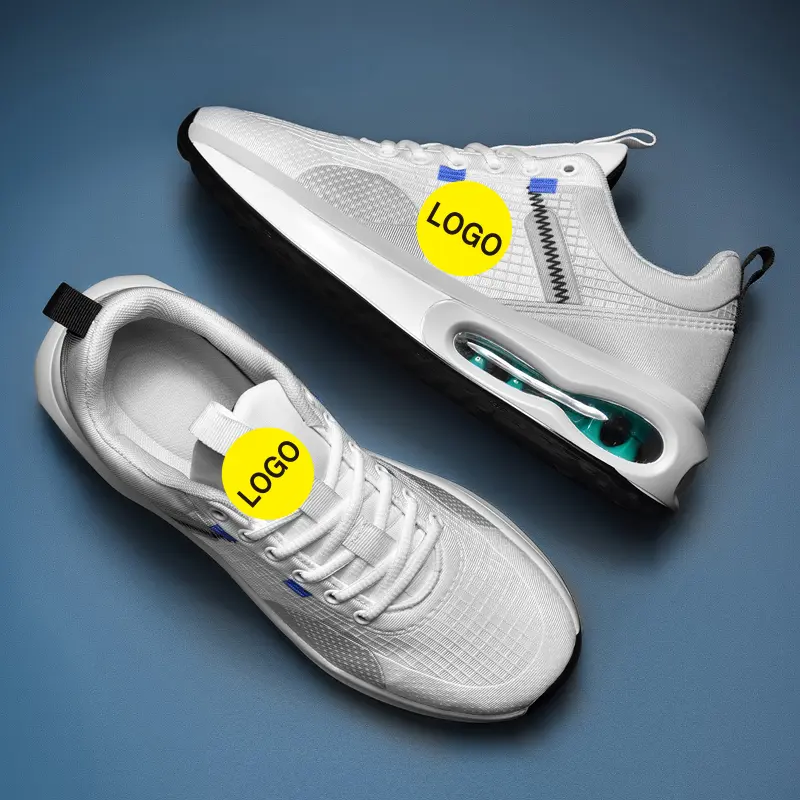 Custom Fancy Design Men Sport Shoes with Air Cushion Sole