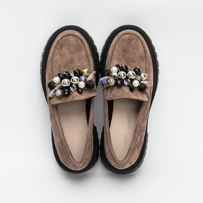 Wholesale Women's Suede Loafers Manufacturer, Suppliers
