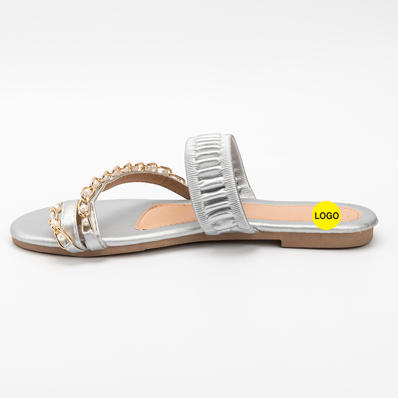 ODM Women's Pearl-Embellished Flats Suppliers, Supplier