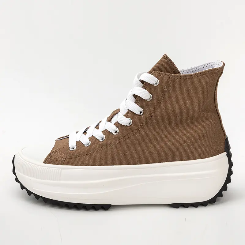 OEM Classic High Top Ladies Canvas Shoes Service, Manufacturer
