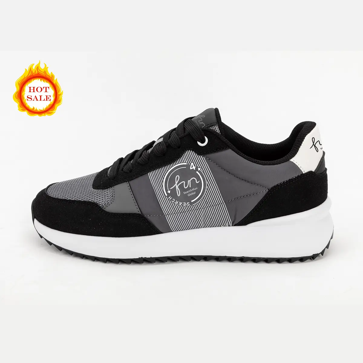 Custom Fancy Low Top Trendy Men Sport Shoes