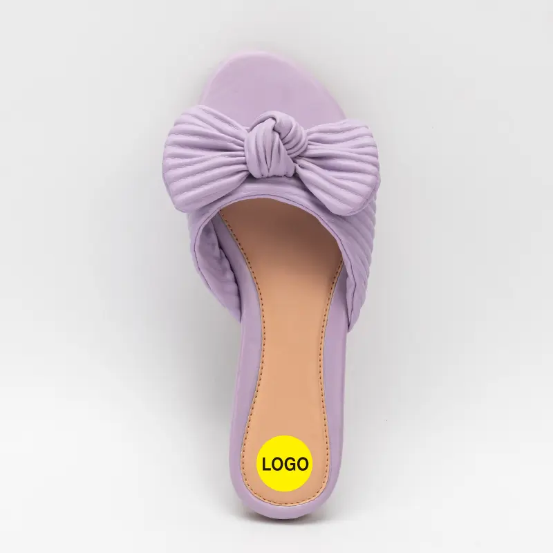 Wholesale Elegant Custom Women's Flat with Bow Manufacturers, Manufacturer