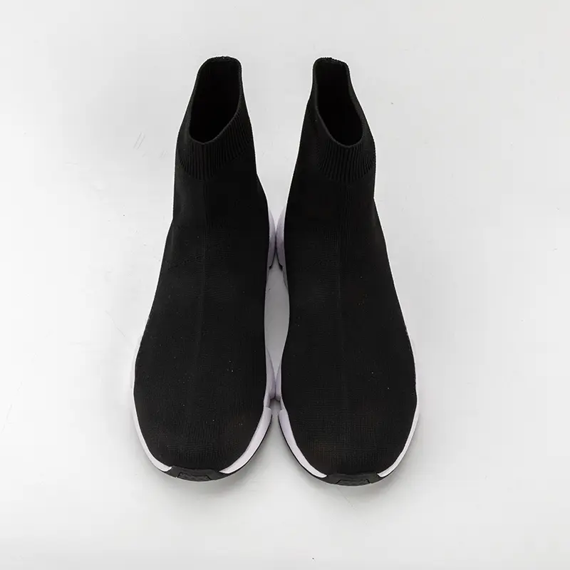 OEM Fashion Design Ladies Fly knit upper Boots Manufacturers, Manufacturer