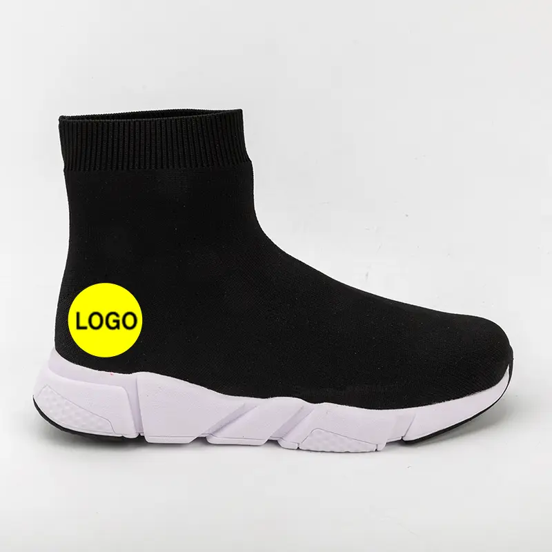 OEM Fashion Design Ladies Fly knit upper Boots Manufacturers, Manufacturer