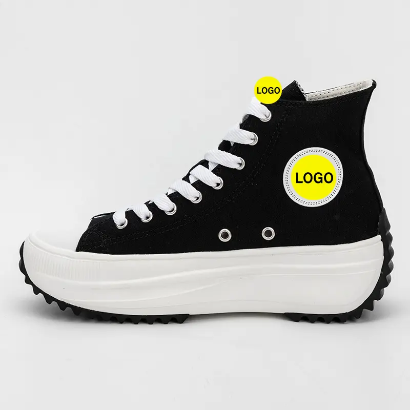 OEM Classic High Top Ladies Canvas Shoes Service, Manufacturer
