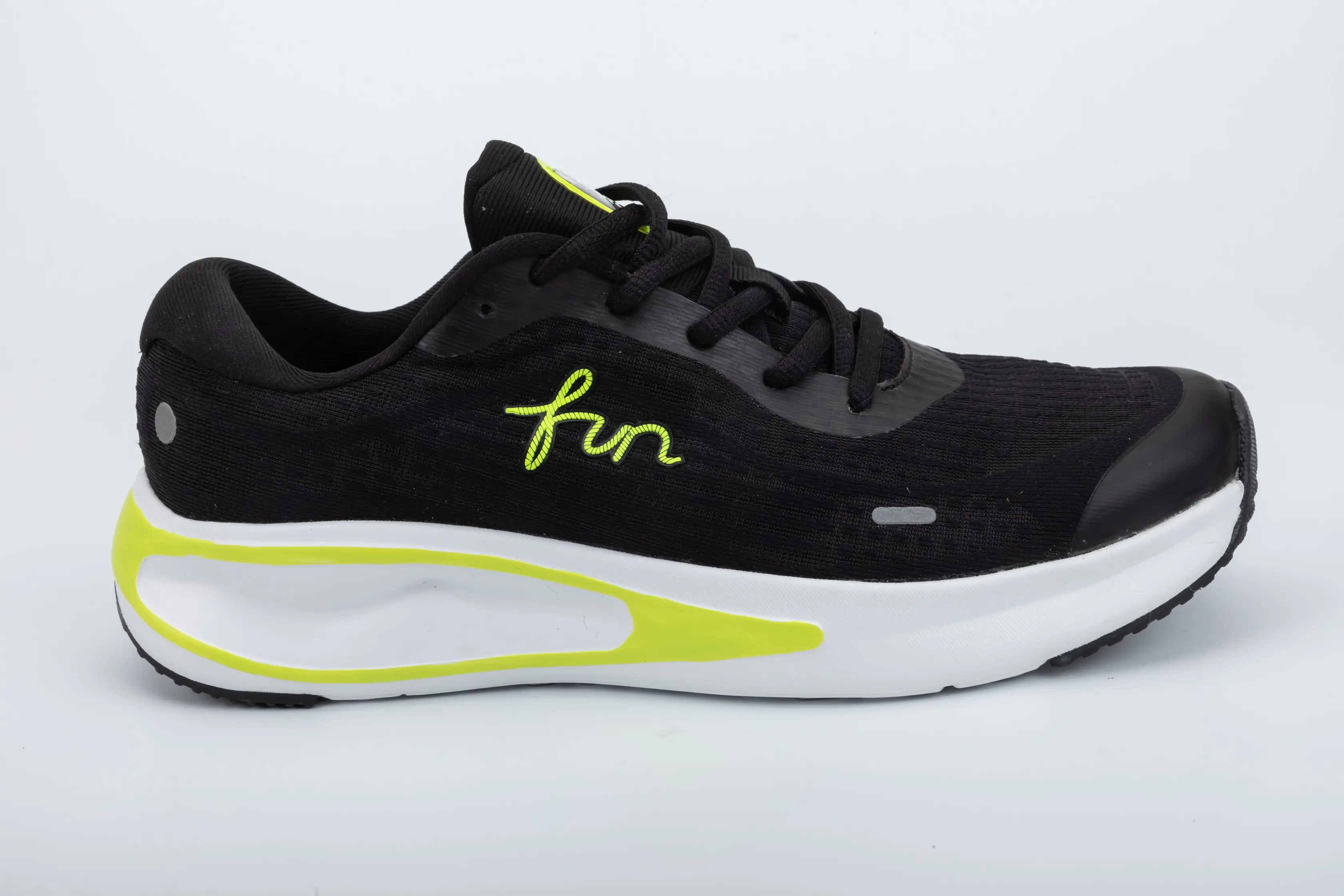 Custom Light Blue Mesh Running Sneakers with Thick Cushion Sole for Unisex Sportswear