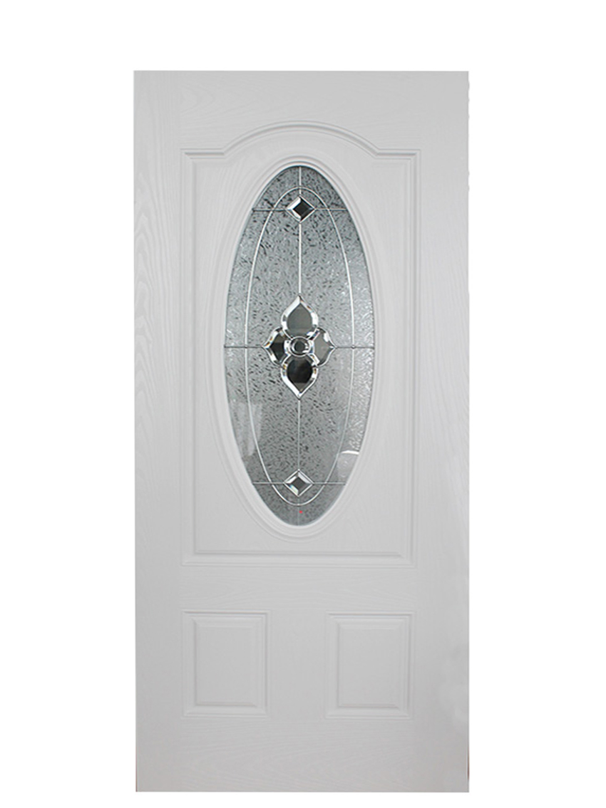 Factory Popular Design Fiberglass Exterior Door Entry Front Doors
