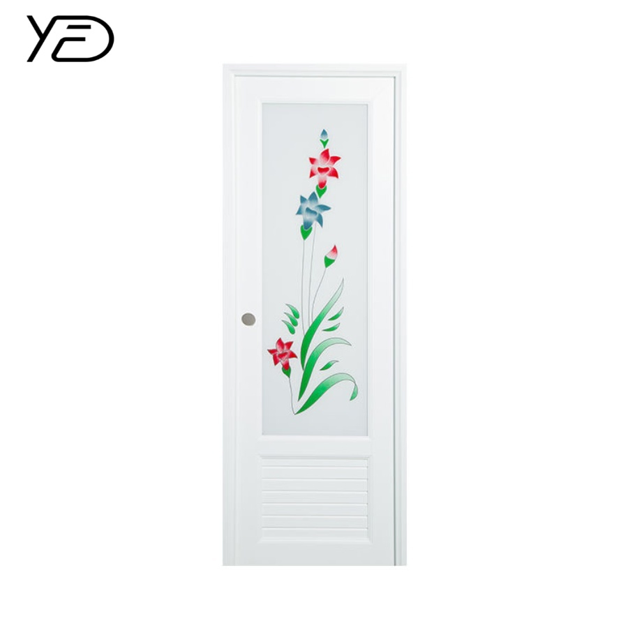 China Manufacturer Waterproof Interior Wooden Barn Door Sliding Black Color Modern Door Set