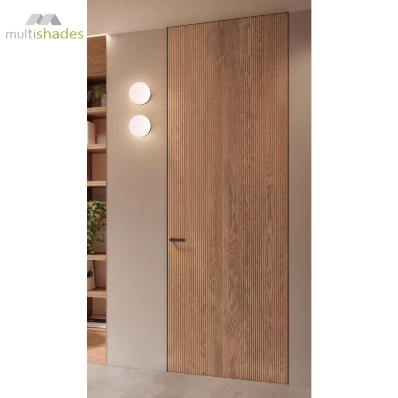 Multishades High Quality Frameless Invisible Interior Door Concise Design Customized Hidden Door for Secret Room
