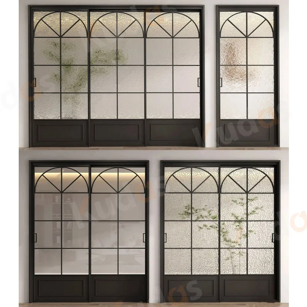 Wholesale Commercial UPVC Exterior Double Casement Door Residential Swing Patio Door