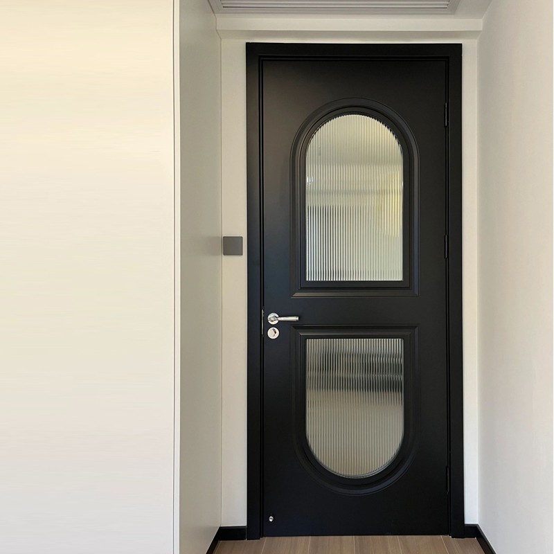 China Wholesale Wall Hiding Interior Front HDF Internal Laminated Main Wooden Door Design Invisible Concealed Hidden Secret Interior Timber WPC Door