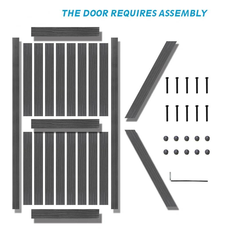 China Manufactured Sliding Barn Door Glass Barn Door Interior Barn Door Wood Door Modern Interior Barn Door House Door