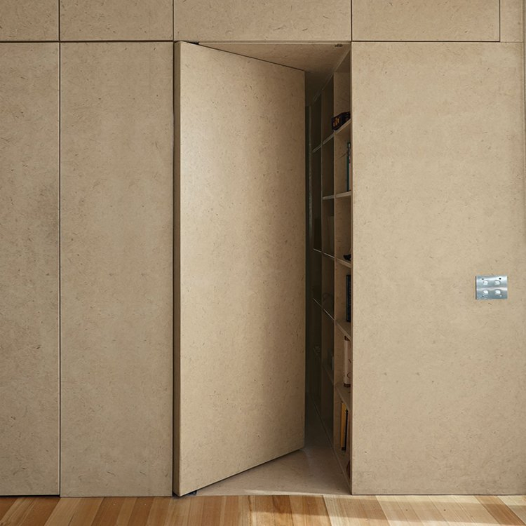 Invisible Wooden Room Door Consealed Secret House Door with Hidden Hinge