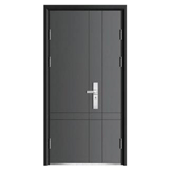 Puertas de seguridad de acero para apartamentos residenciales y hoteles, puertas principales de seguridad