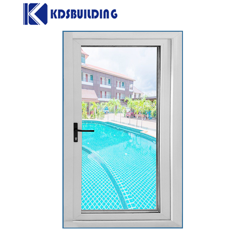 Exterior Entry Crittal Doors Design Tempered Glass PVC French Double Glass Doors Patio Swing UPVC Casement Door