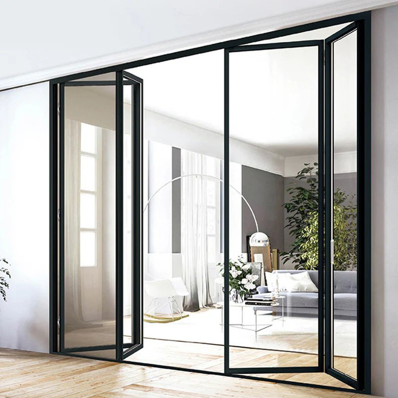 New Design Superhouse Sliding Doors Aluminum Custom Exterior Glass French Aluminum Door