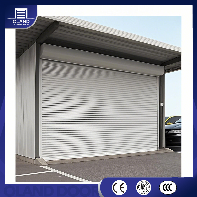 Hot Sale Factory Modern Design Security Windproof Aluminum Alloy Roller Shutter Door Industrial Anti-Theft Rolling Roll up Door Insulated for Garage Villa