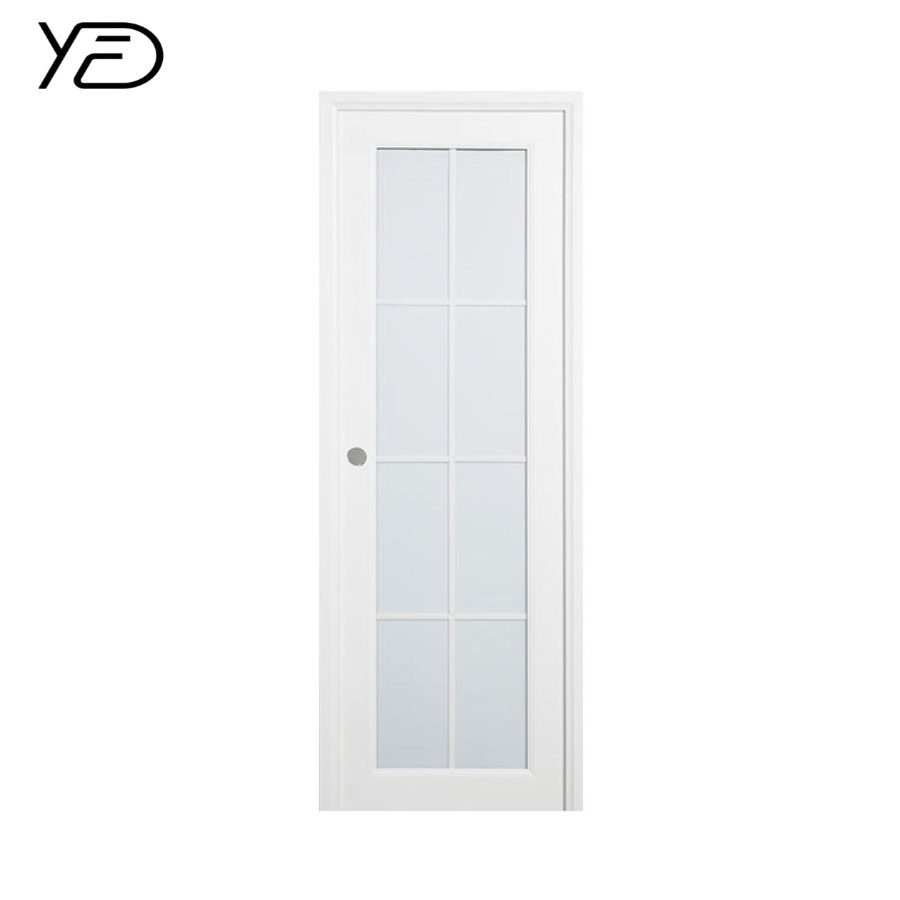 China Manufacturer Waterproof Interior Wooden Barn Door Sliding Black Color Modern Door Set