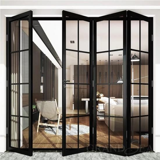 New Design Superhouse Sliding Doors Aluminum Custom Exterior Glass French Aluminum Door