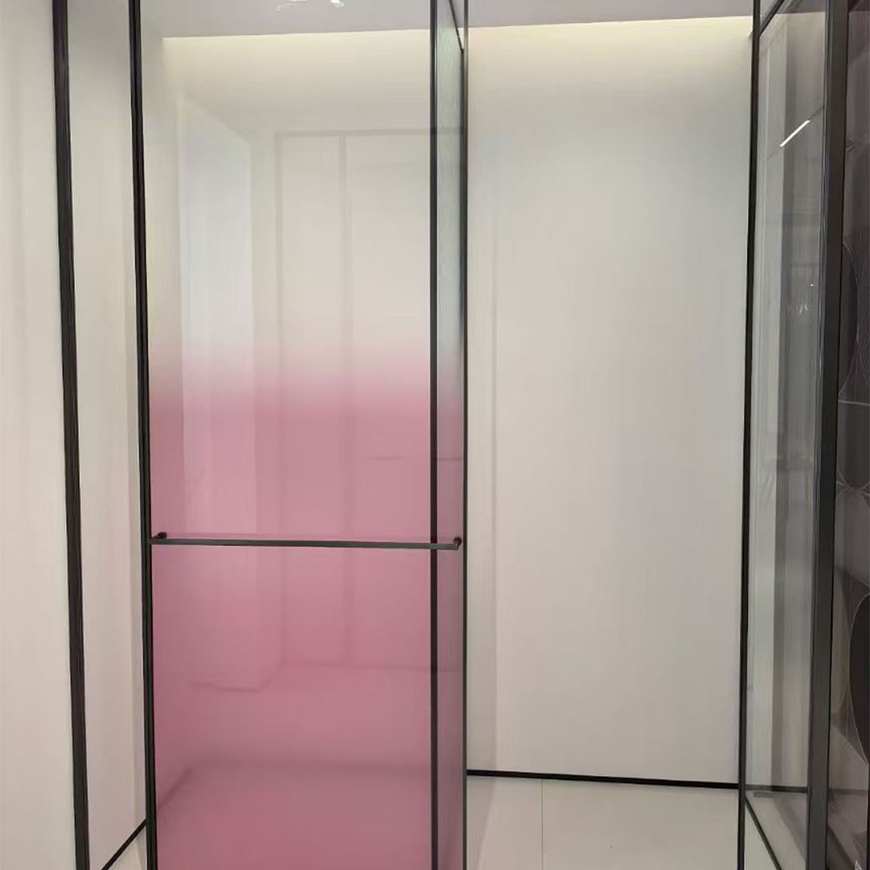 Smooth Running Enclosed Hotel Sliding Glass Bathroom Enclosure Shower Door