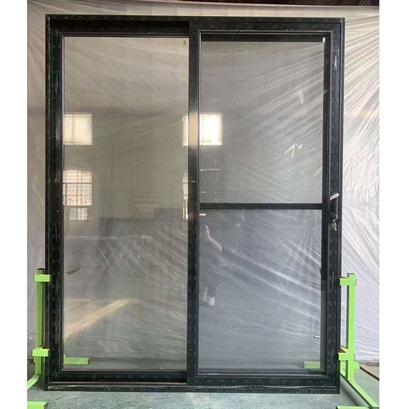 Custom Soundproof UPVC Profile Residential Interior Partition Plastic Steel Sliding Door