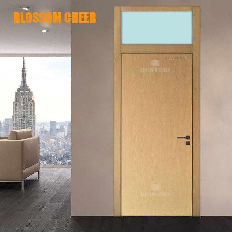 Modern Home Interior Atelier Room Acoustic Soundproof Paint-Free Wood Door