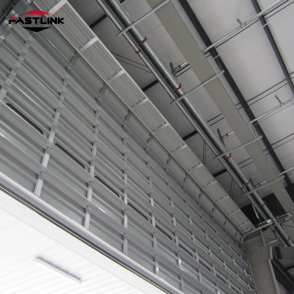 Fastlink Customized Logistic Aluminum Alloy Steel Single Panel Plank Overhead Sectional Doors