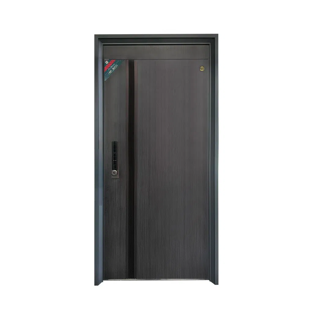 Original Factory Fiberglass Entry Guangdong Stainless Metal Steel Security Door Modern Style Hot-Selling Steel Door