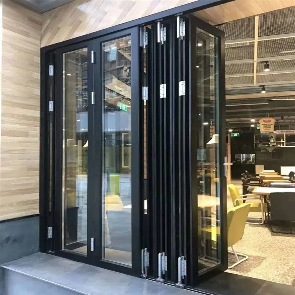 Aluminium Bifold Accordion Custom Size Best Folding Patio Door