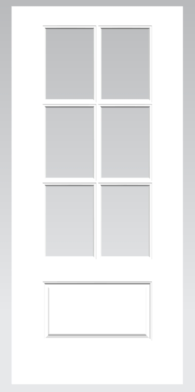 Fiberglass Entry Doors 2 Panel FRP GRP Door Villa Front Door