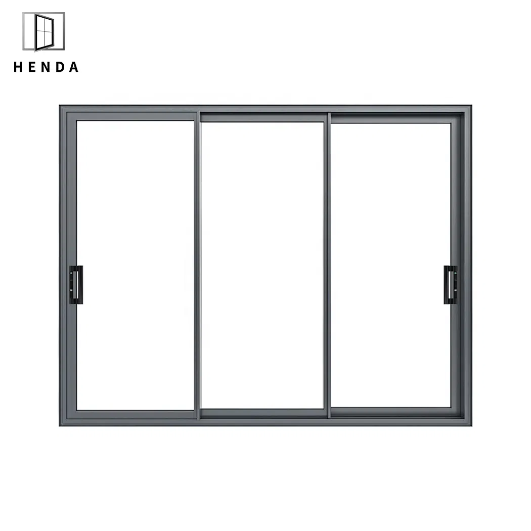 Nfrc American Standard Balcony Soundproof Interior Sliding Barn Glass Door