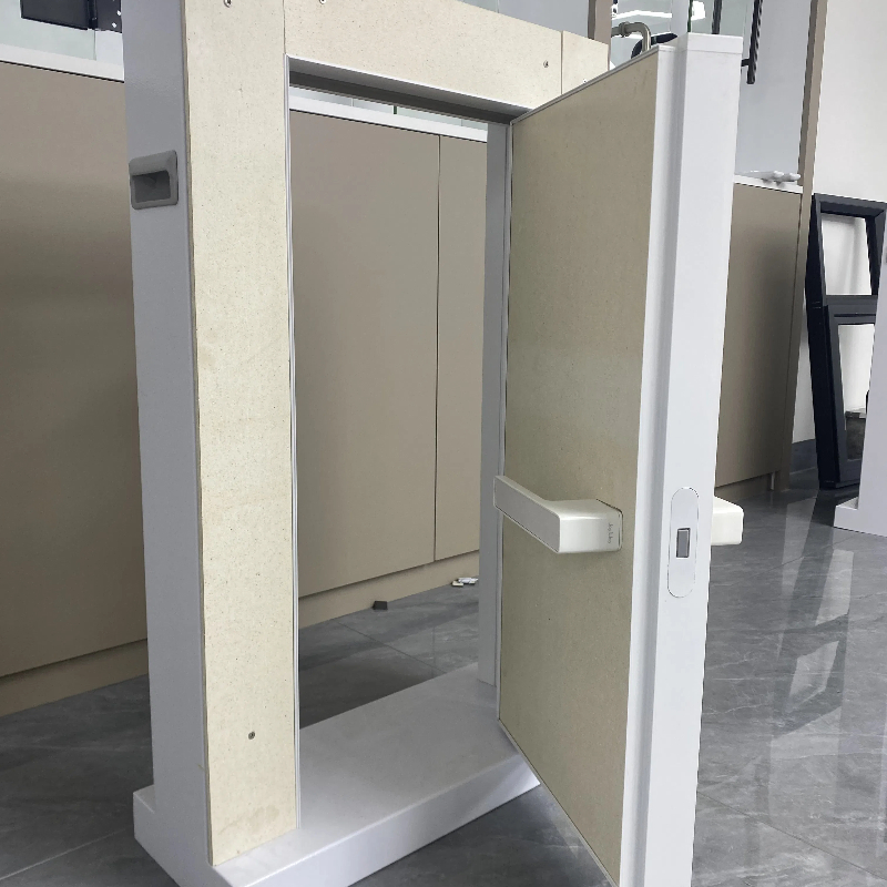 Hidden Invisible Security Aluminum and Wooden Interior Secret Swing Door