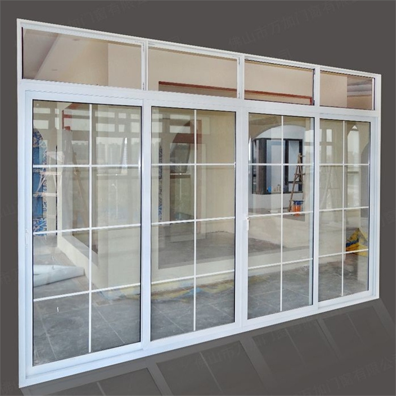 Residential House Water Proof Heat Insulation Exterior UPVC Sliding Door