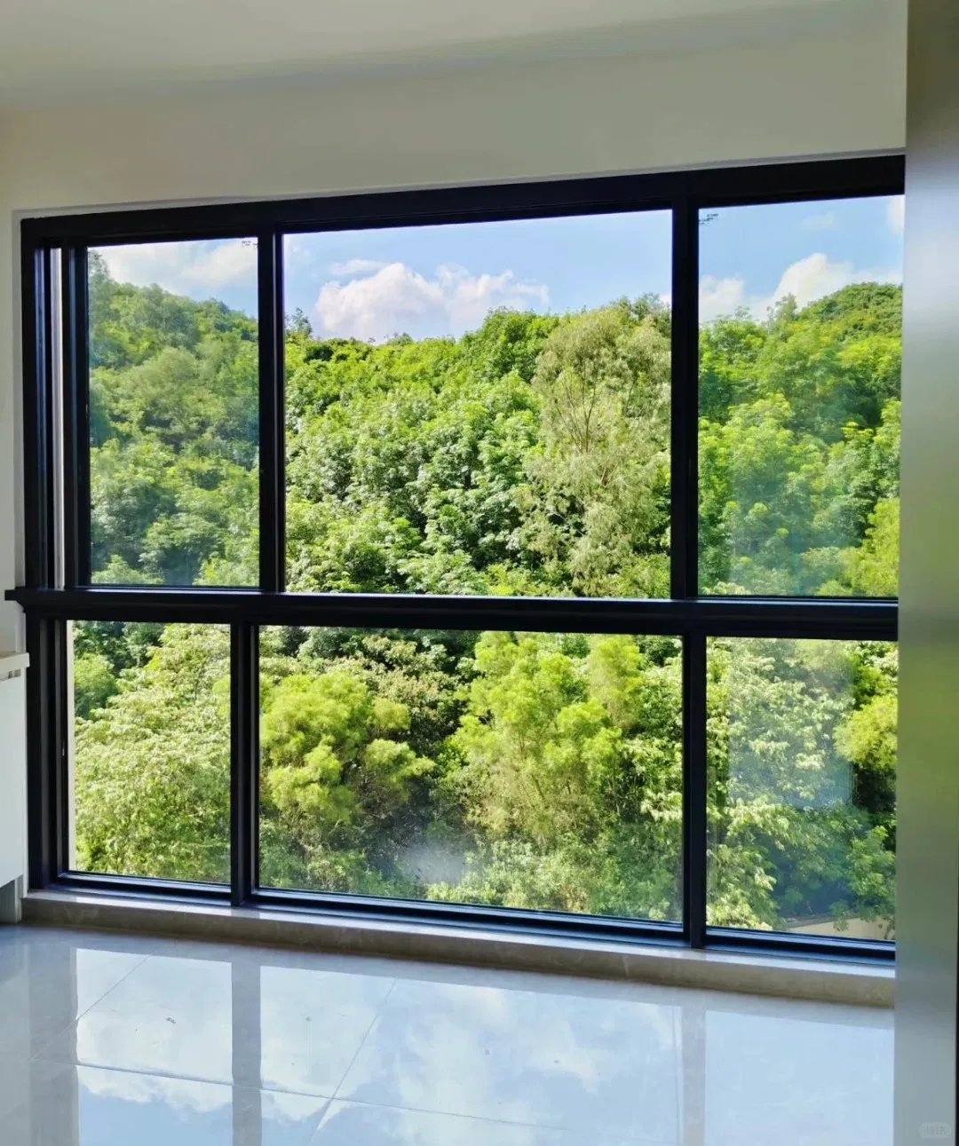 Elegant French Steel and Glass Window-Door Set for Modern Homes