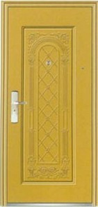 Nueva Puerta de Acero Diseño Nuevo Puerta de Hoja Única Puerta de Seguridad de Acero