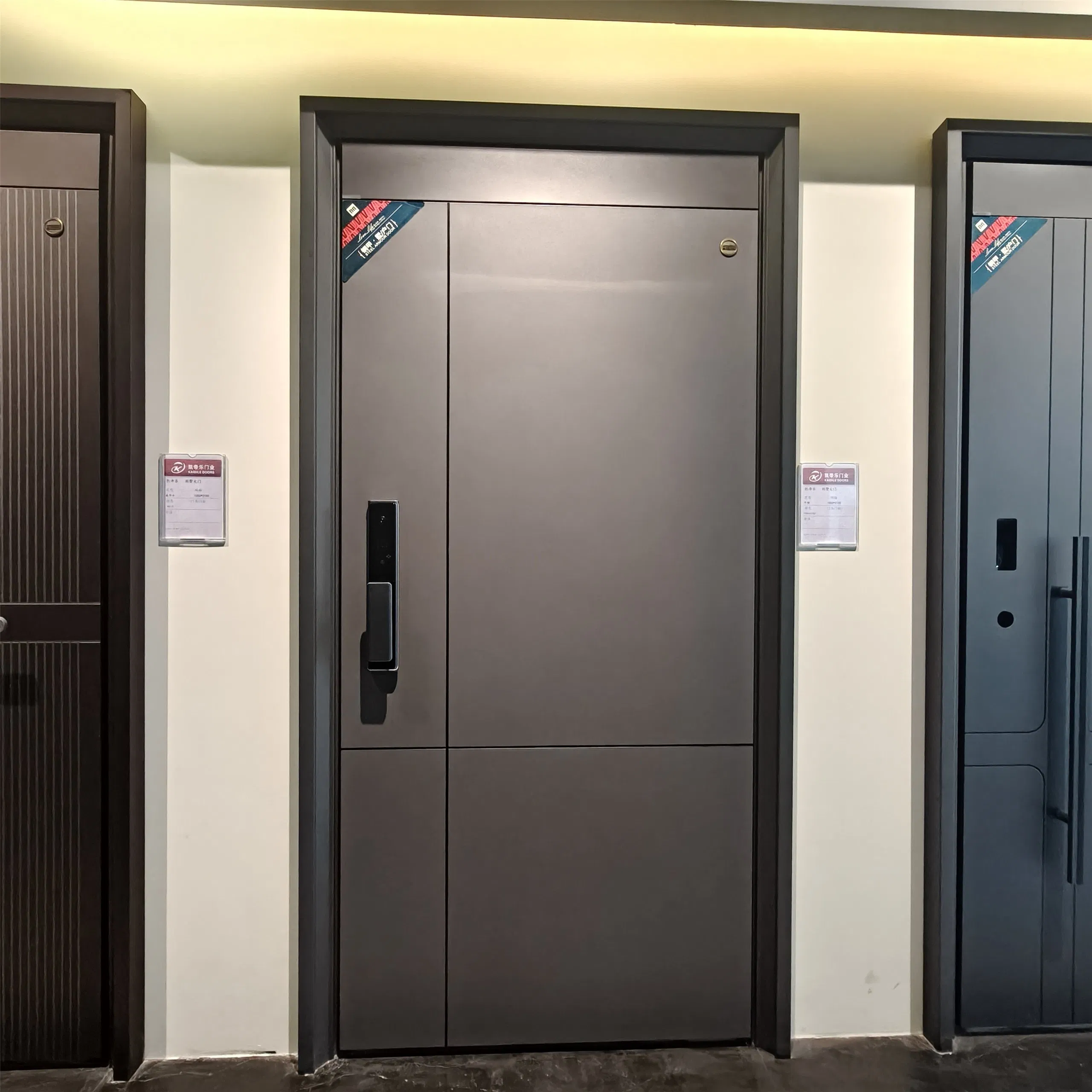 Cost-Effective Security Steel/Metal &amp; Zinc Alloy Entry Door, Fire Rated Insulated Armored for Developers, Bulk Durable, Also Supply Wooden/Aluminum Door