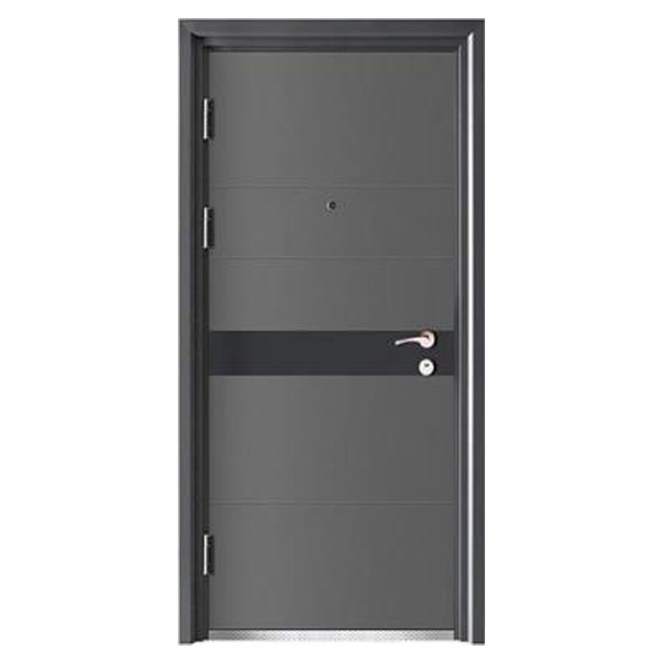 Puertas de seguridad de acero para apartamentos residenciales y hoteles, puertas principales de seguridad