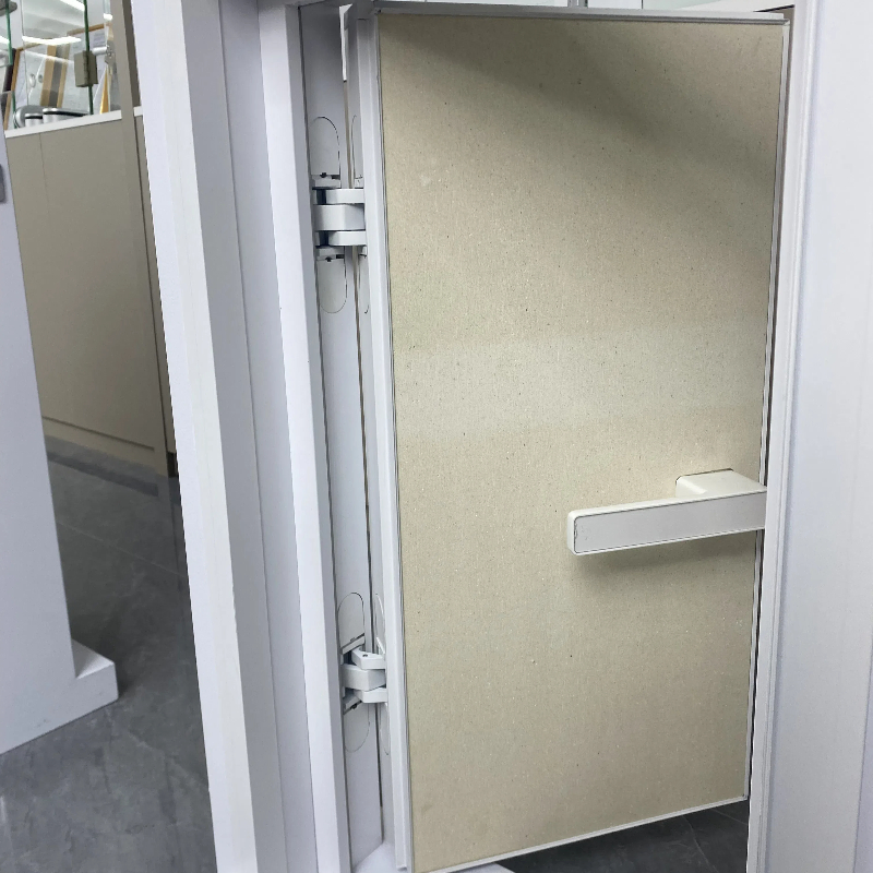Hidden Invisible Security Aluminum and Wooden Interior Secret Swing Door